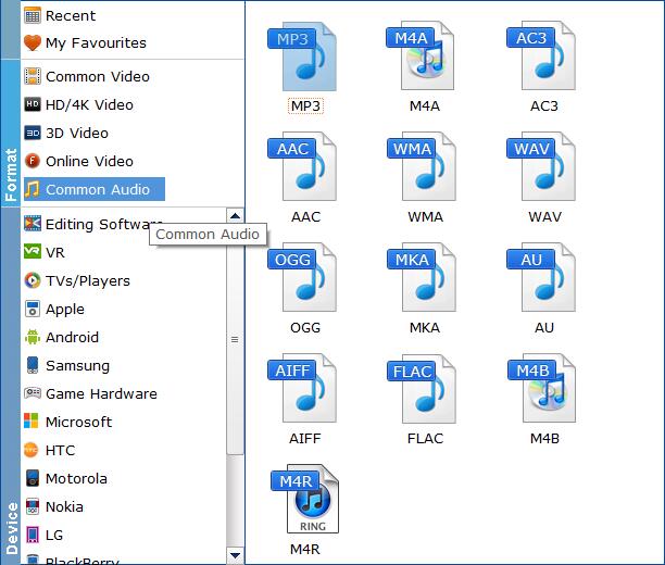 Choose Output Audio