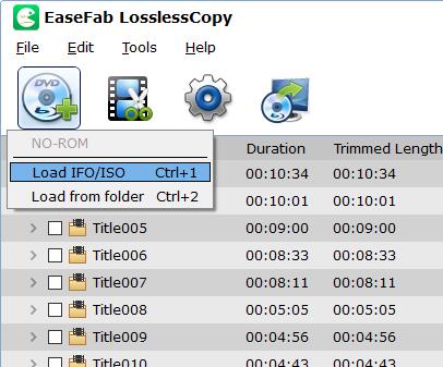 Load ISO or IFO Image