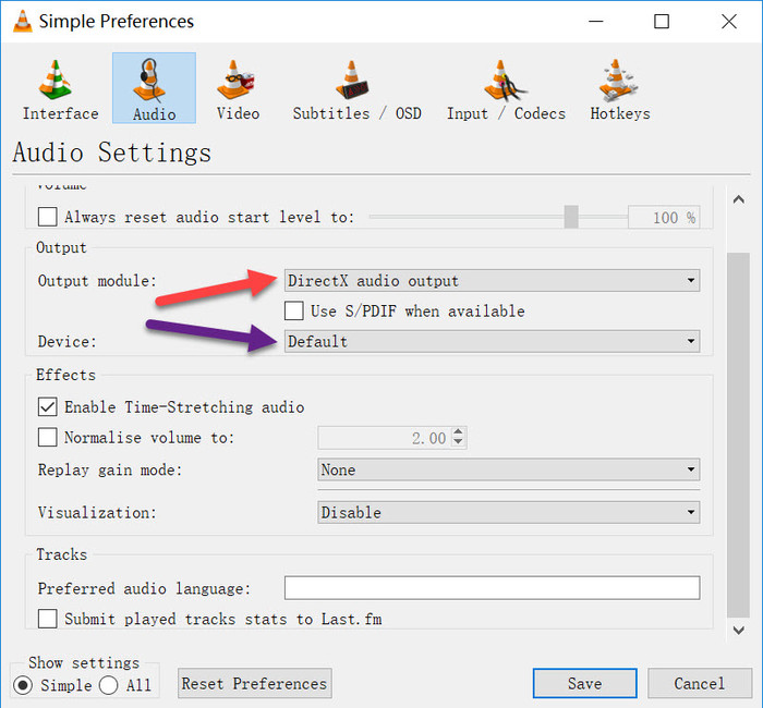adjust-vlc-audio-settings
