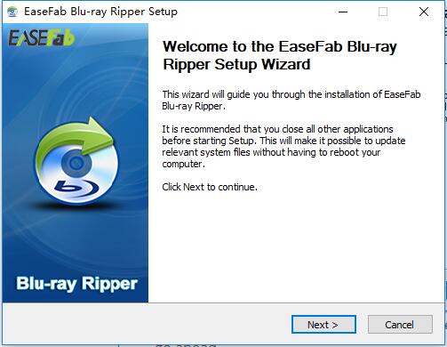 Install EaseFab Blu-ray Ripper