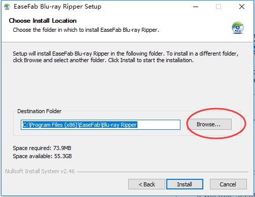 Install EaseFab Blu-ray Ripper