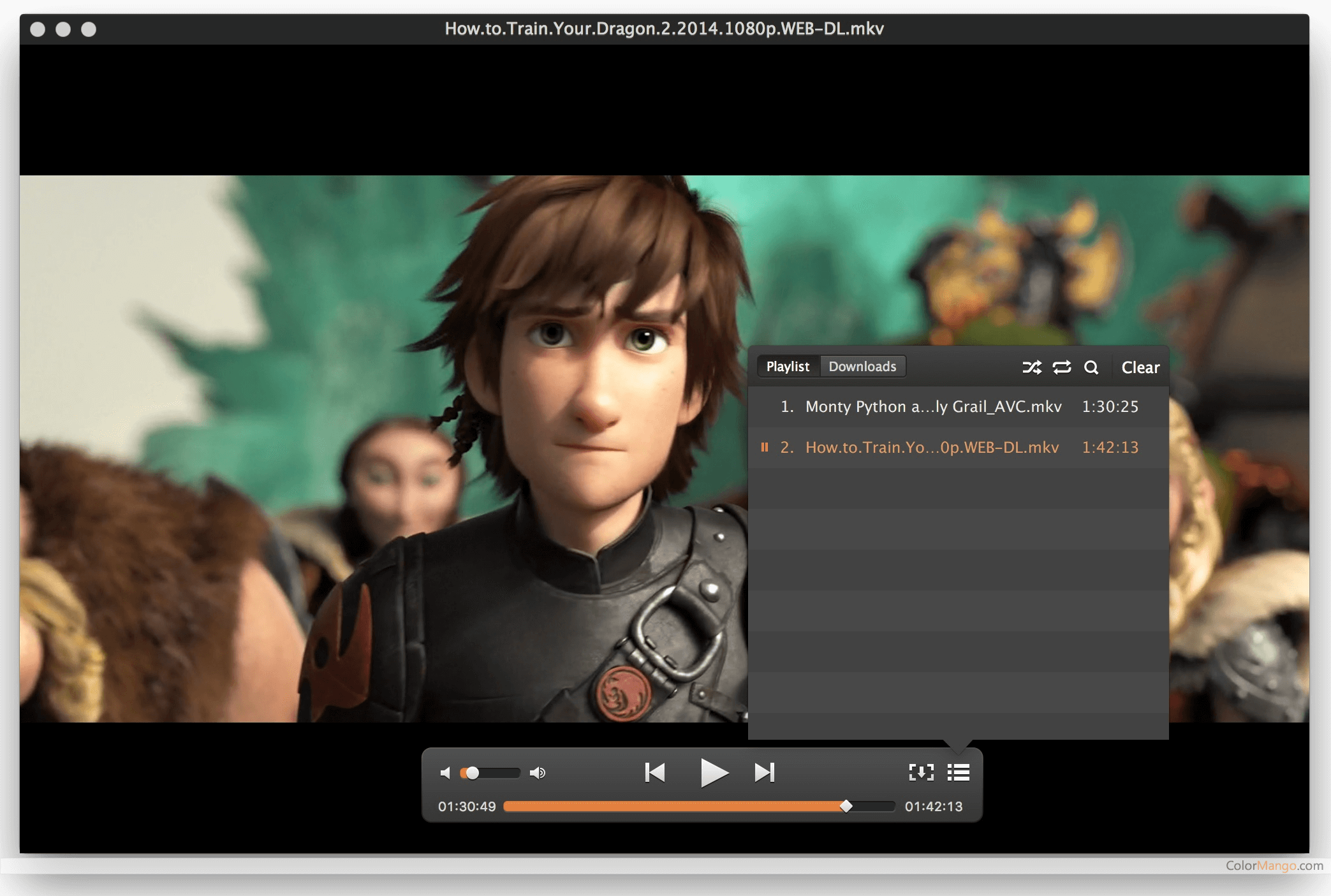 Play MKV on Mac with Elmedia Player