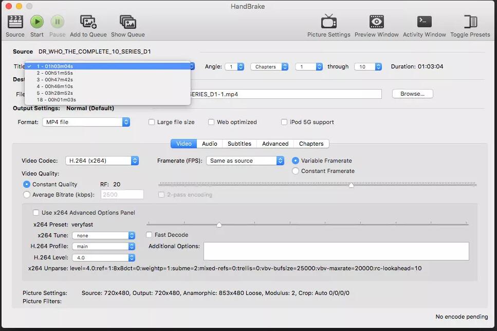 handbrake mov to mp4 handbrake mov to mp4