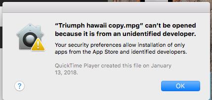 iMovie MPG File Import Error