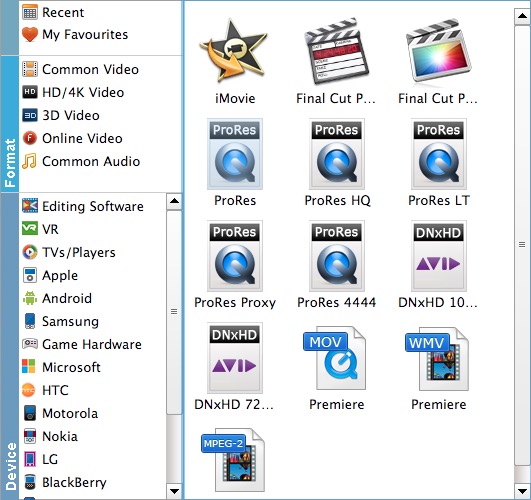 select DNxHD codec as output