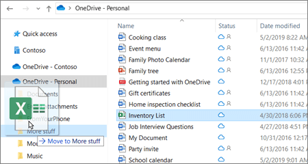 Upload DVD to OneDrive using File Explorer