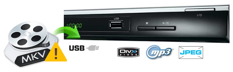 Play MKV on DVD Player from USB Flash Drive