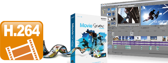 Transcode and Import  to Sony Movie Studio 11/12/13