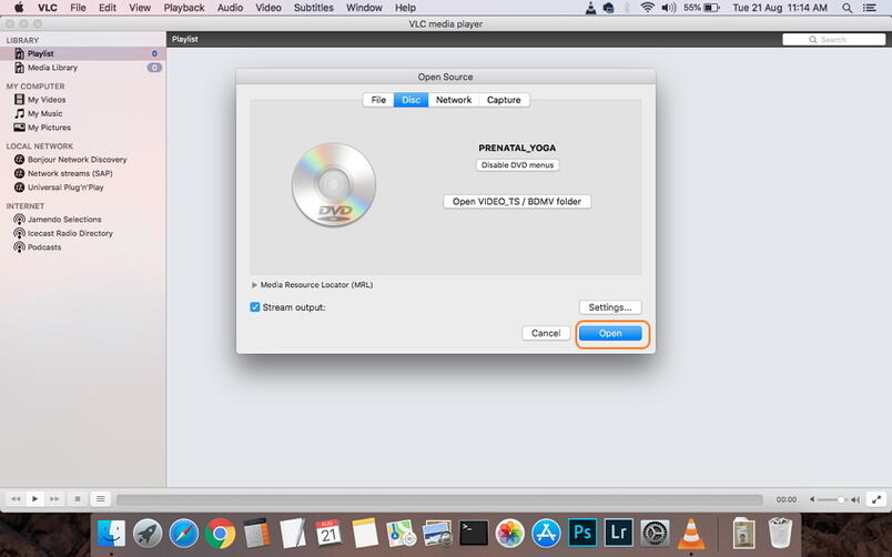 Best Free DVD Ripper for Mac - VLC