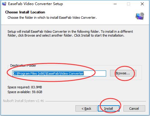 Install EaseFab Video Converter