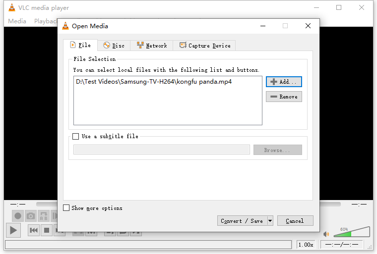 Best Windows 10 Video Converter - VLC